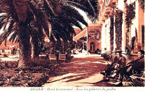Alger - Hotel Continental - Jardin - Palmiers
